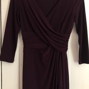 Chaps Plum Dress